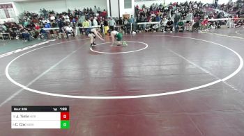 190 lbs Consi Of 4 - Jared Tinlin, Norwood vs Connor Cox, Nashoba