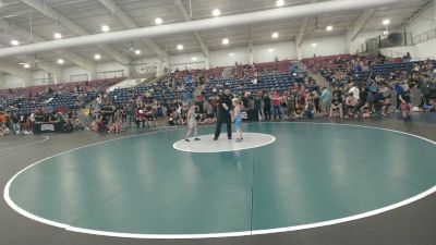 53 lbs Semis - Carter Gomez, Top Of The Rock Wrestling vs Waylon Reid, East Idaho Elite