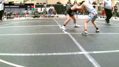 116 lbs Round Of 64 - Jamel Rodriguez, DUB Wrestling vs Mason Contreras-Gamez, Grindhouse WC