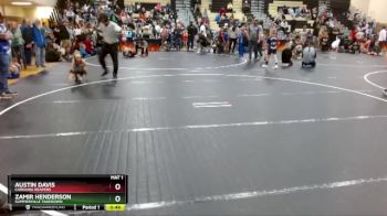 47 lbs Round 4 - Zamir Henderson, Summerville Takedown vs Austin Davis, Carolina Reapers