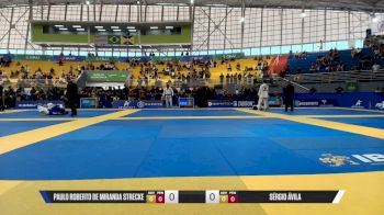 Sérgio Ávila vs Paulo Roberto De Miranda Strecke 2026 Brasileiro Jiu-Jitsu IBJJF