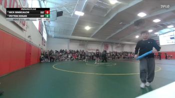 144 lbs Semifinal - Nick Siniscalchi, Denver East vs Peyton Hogan, Uintah