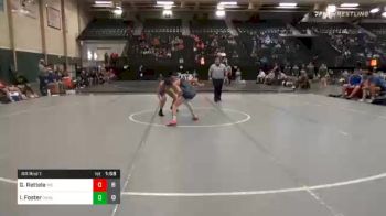 113 lbs Prelims - Gino Rettele, Millard South vs Isaiah Foster, Wahoo High School