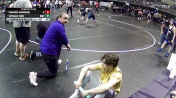 105 lbs 3rd Place Match - Hunter Gadeken, Junior Eagles vs Apollo Kidd, Nebraska City Wrestling Club
