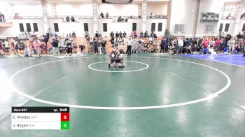 120 lbs Consi Of 8 #2 - Casey Rhodes, Brockton vs Jack Rogan, Plymouth South