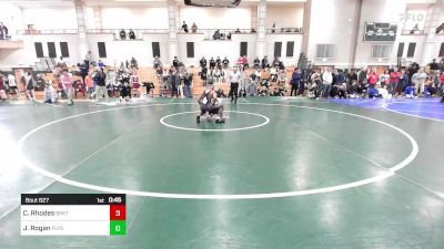 120 lbs Consi Of 8 #2 - Casey Rhodes, Brockton vs Jack Rogan, Plymouth South