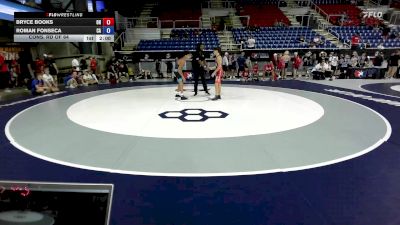 100 lbs Cons. Rd Of 64 - Bryce Books, OH vs Roman Fonseca, CA