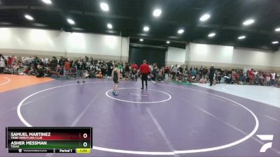 94-99 lbs Round 1 - Asher Messman, Texas vs Samuel Martinez, Tribe Wrestling Club