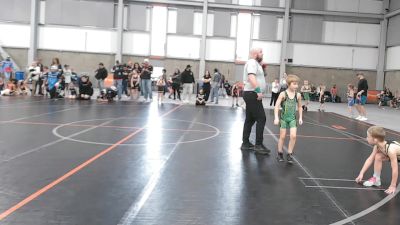 54.2-55.2 lbs Champ. Round 1 - Maddaux Lyons, St. Maries Wrestling Club vs Parker Brown, Silver Valley Wrestling Club