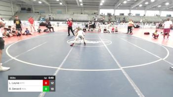 95 lbs Semifinal - Lucas Layne, Team Gotcha vs Brady Genard, Revival Uprising