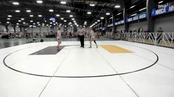 132 lbs Rr Rnd 3 - Emily Sarr, D3 Training Center vs Zoe Vore, Team RJN