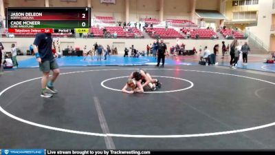 125 lbs Quarterfinal - Cade McNeer, CORE Wrestling vs Jason Deleon, North Carolina