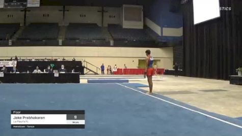 Jake Prabhakaran - Floor, La Fleur's FL - 2021 USA Gymnastics Development Program National Championships