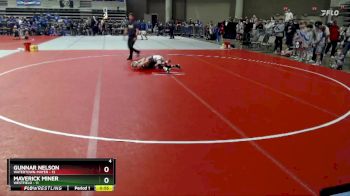 70 lbs Semis (4 Team) - Gunnar Nelson, Watertown-Mayer vs Maverick Miner, Westfield