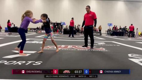 Evelyn Dewell vs Cynthia Kinney 2024 ADCC Niagara Open