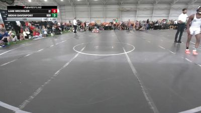 126 lbs Round 3 (8 Team) - Liam Wechsler, Stealth Training vs Mekhi Davenport, West Geauga Wolverines
