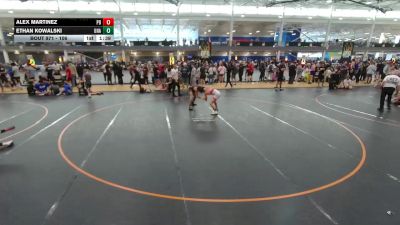 106 lbs Cons. Round 2 - Ethan Kowalski, Unattached vs Alex Martinez, Unattached