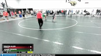 215 lbs Cons. Round 4 - Deacon Allen, Plymouth vs Joaqin Gigante, Lane Tech (IL)