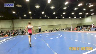 75 lbs Rr Rnd 1 - Annabelle Williams, Untouchables Girls RED vs BlakeLee Smith, Sisters On The Mat Black