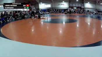 120 lbs Cons. Semi - Arden Heckman, Westerville-North High School vs PJ Broadus, Lebanon High School