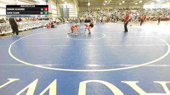 132 lbs Quarterfinal - Chase Alvarez, VA vs Luke Cline, MO
