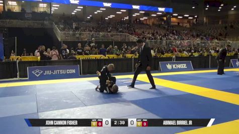 Abimael Birriel Jr vs John Cannon Fisher 2025 Pan Kids Jiu-Jitsu IBJJF Championship
