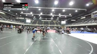 160 lbs Quarterfinal - Orgil Odkhuu, Ashburn vs Tyler King, Middle Township