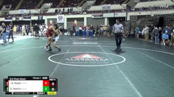 126 Varsity 3rd Place Match - Austin Owen, Thompson vs Swayze Martin, Wetumpka