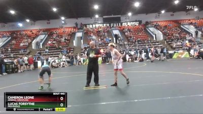 112 lbs Cons. Round 2 - Lucas Forsythe, Providence vs Cameron Leone, Arsenal Wrestling