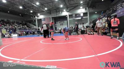 138 lbs Rr Rnd 4 - Breanna Hunt, Heat vs Whitley Bennett, Pawhuska Elks Takedown