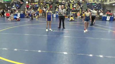 83 lbs Rr Rnd 5 - Nyla Fitzgerald, Kiski Area vs Gabby Hill, Avella