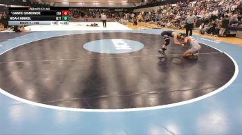 133 lbs Cons. Round 1 - Toby Laird, Wheaton vs Blaise Verdino, Ursinus