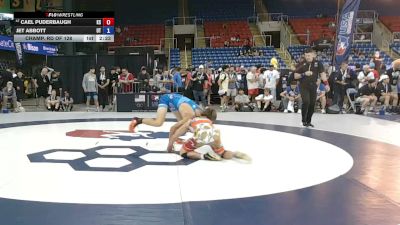138 lbs Champ. Rd Of 128 - Cael Puderbaugh, Kansas vs Jet Abbott, Utah