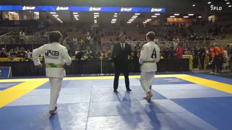 Grayson Bradley Tripp vs Uriah Michael Breiz 2025 Pan Kids Jiu-Jitsu IBJJF Championship
