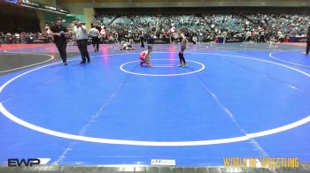 55 lbs Quarterfinal - Annalise Patterson, Steel City Reloaded vs Penelope Flores, Cory Clark Wrestling