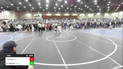 43 lbs Consi Of 8 #1 - Tanner Houck, Oroville Rattlers vs Nathan Walther, Carson Bulldogs