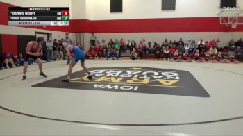 150 lbs Quarterfinal - Dennis Beery, Garner-Hayfield/Ventura vs Dax Weedman, Dike-New Hartford