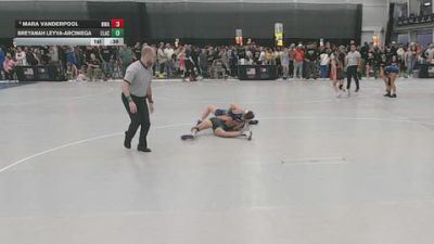 105 lbs Cons. Rd Of 32 - Breyanah Leyva-Arciniega, Elevate Academy vs Mara Vanderpool, Nebraska Wrestling Academy