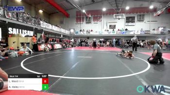 64 lbs Rr Rnd 2 - Luke Ward, Broken Bow Youth Wrestling vs Archer Haley, Broken Bow Youth Wrestling