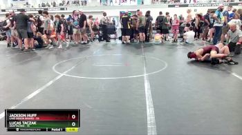 100 lbs Round 5 - Jackson Huff, Lake Gibson Braves vs Lucas Taczak, Unattached