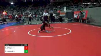 70 lbs Consolation - Marshall Waters, Greater Heights Wrestling vs Declan Leonard, Usa Gold