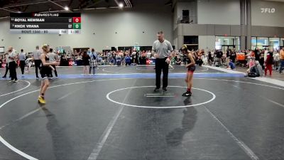 80 lbs Quarterfinal - Knox Vrana, Kansas YG vs Royal Newman, Lawrence Elite