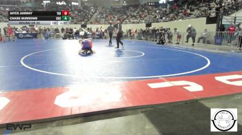 94 lbs Round Of 32 - Jayce Janway, Yukon vs Chase Burrows, Chickasha Wrestling