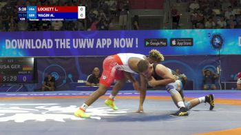 74 kg Repechage - Ladarion Lockett, United States vs Manuel Wagin, Germany