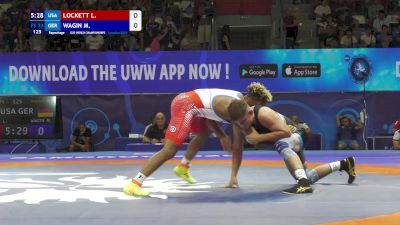 74 kg Repechage - Ladarion Lockett, United States vs Manuel Wagin, Germany