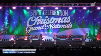 Cheer Athletics - Plano - Cheetah Cubs [2025 L1 Tiny - Medium] 2025 Spirit Celebration Christmas Grand Nationals