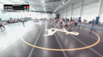 157 lbs Cons. Round 4 - Luke Burke, Scranton vs Eric Gendlin, Johns Hopkins