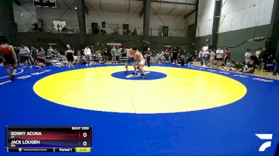 190 lbs Quarterfinal - Sonny Acuna, CA vs Jack Lougen, WA