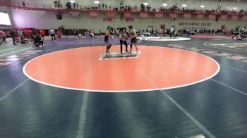 157 lbs Champ. Round 1 - Silas Oberholtzer, Illinois Wesleyan vs Anthony Bitner, Elmhurst University