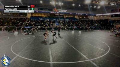 110 lbs Champ. Round 2 - Jayva Gomez, South Tama vs Shayley Butrick, Fort Dodge